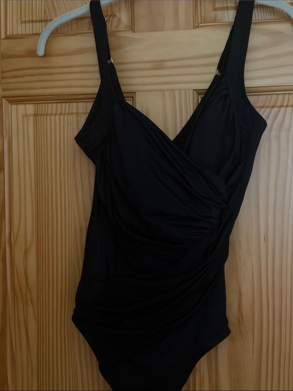 Miraclesuit Black Ruched One-Piece Swimsuit
